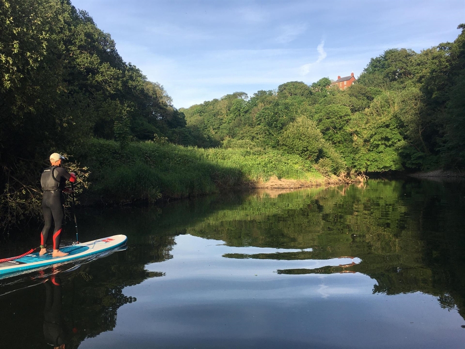 Paddleboard lesson
