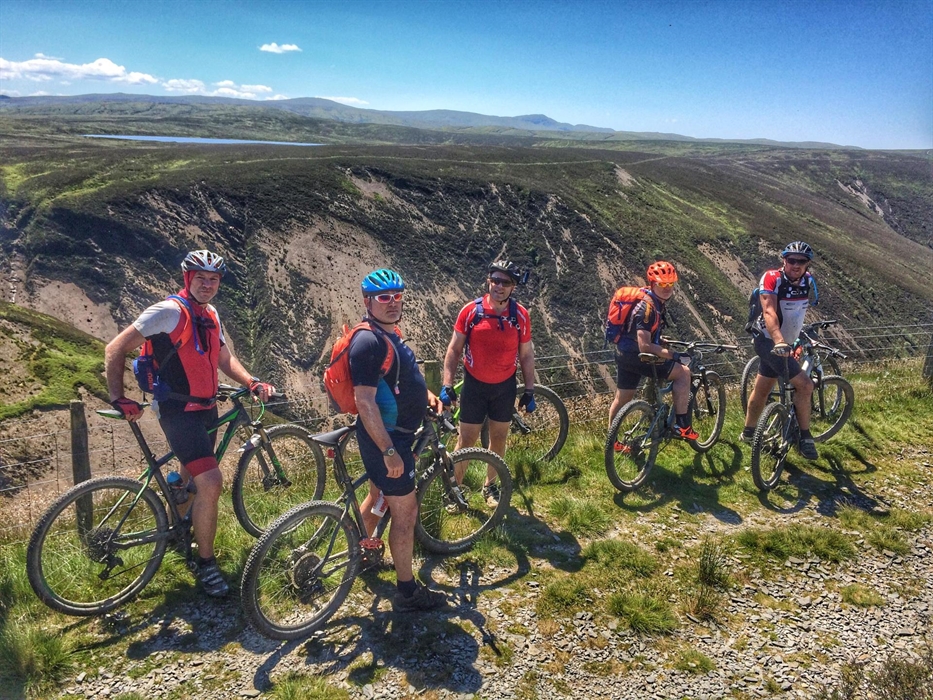 Group at Glaslyn NR