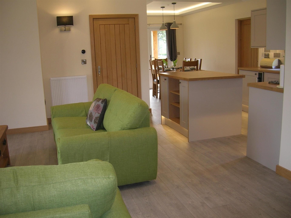 Open plan and very spacious with mood lighting throughout.