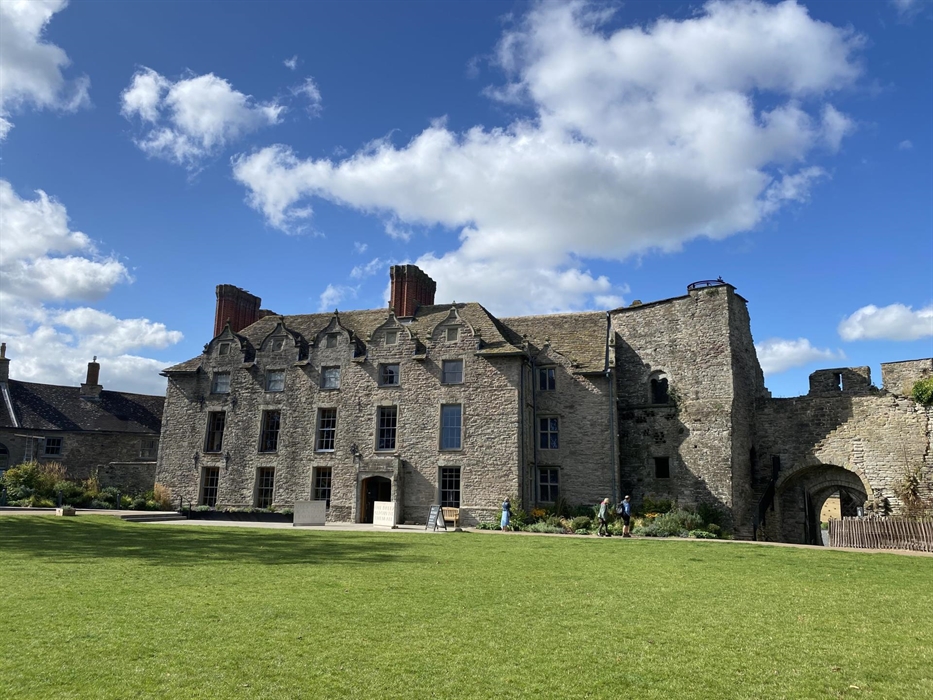 View of Hay Castle from the lawn