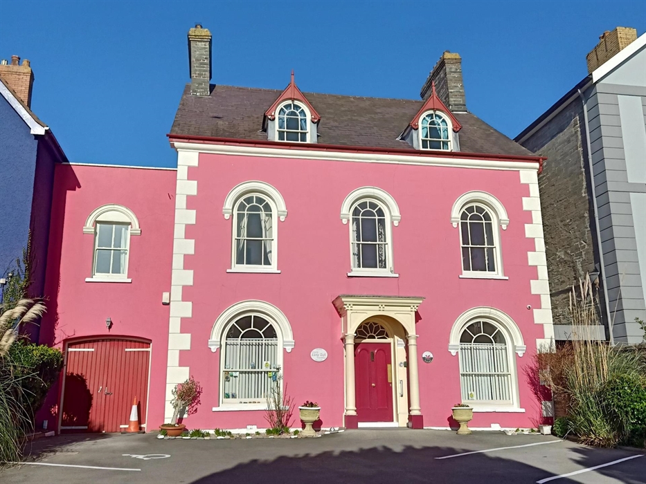 Part of the buildings which made up Cardigan's gaol. Replete with stories of executions and criminality.