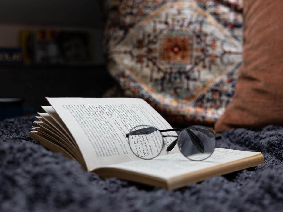 open that book, put your feet up, then chill out :-)