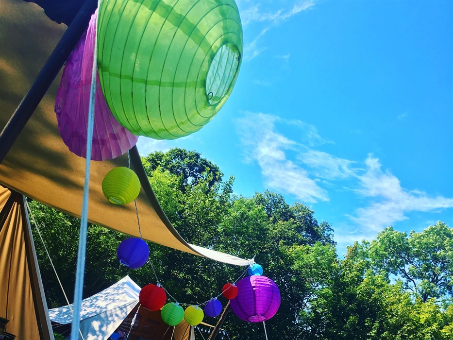 Meadow Camping at Top of the Woods