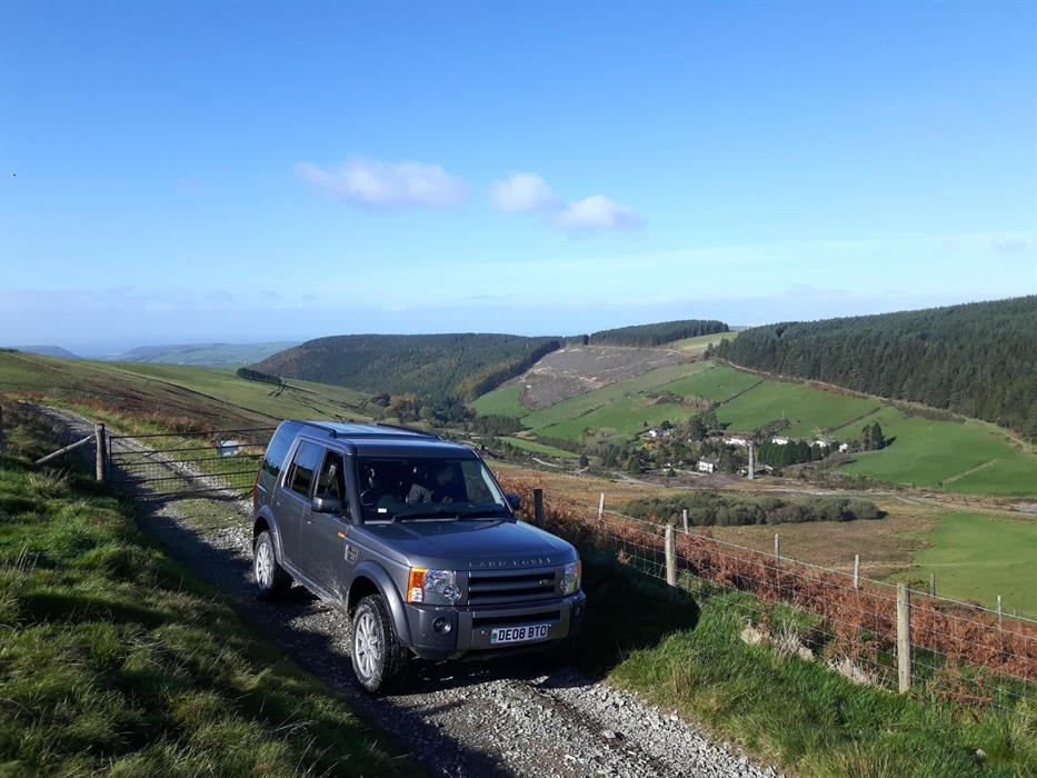 On a tour of North Ceredigion, stunning views, Silver mining history and more.