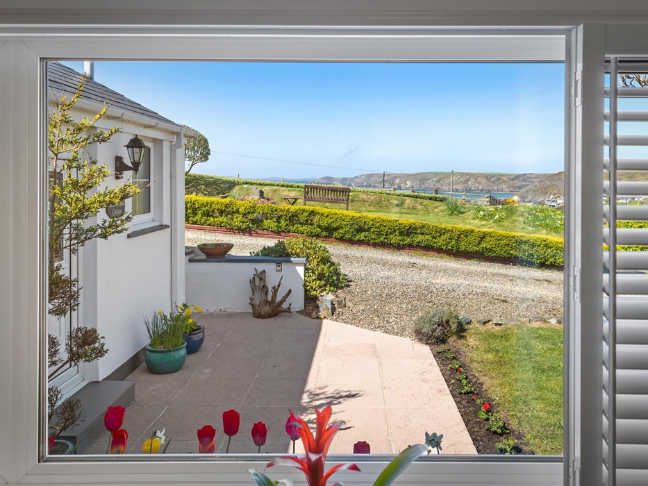 View from living room