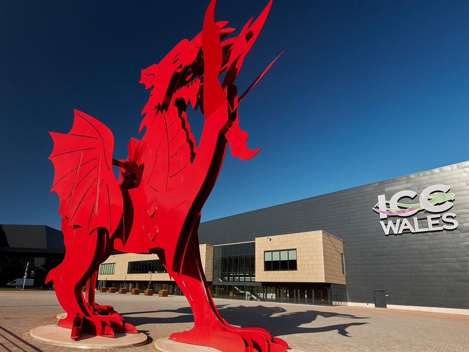 ICC Wales Exterior & Outdoor Plaza