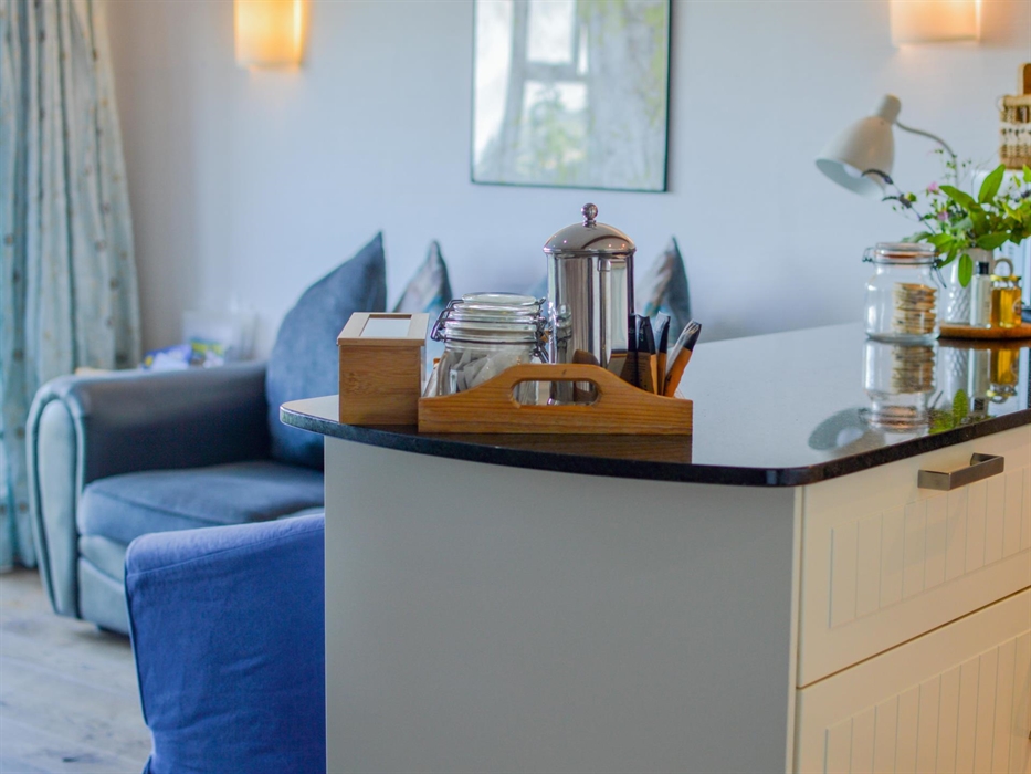 Friendly welcome includes Welsh cakes, Kymin honey, tea and coffee