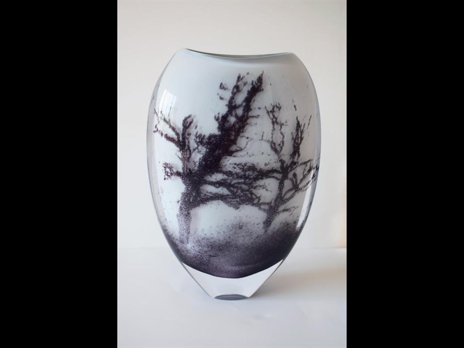 Winter Trees - blown glass