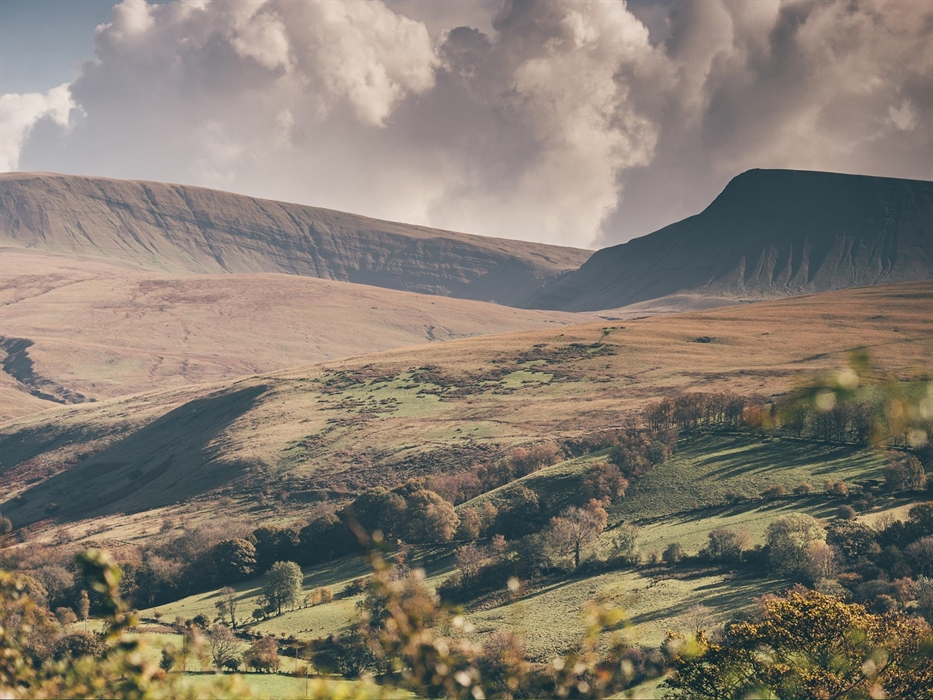 Mountains near Nantseren glamping