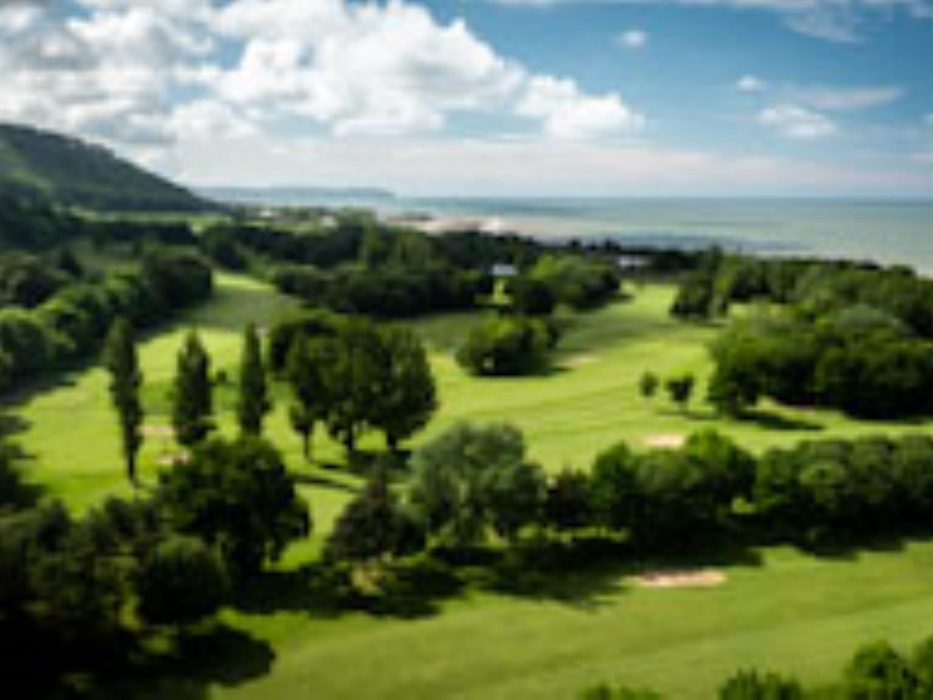 Abergele Golf Club overlooking North Wales Coastline