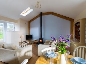 Cosy Lounge with log burnner