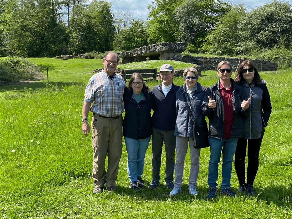 The O'Connell family touring Cardiff and Surrounding Area.
