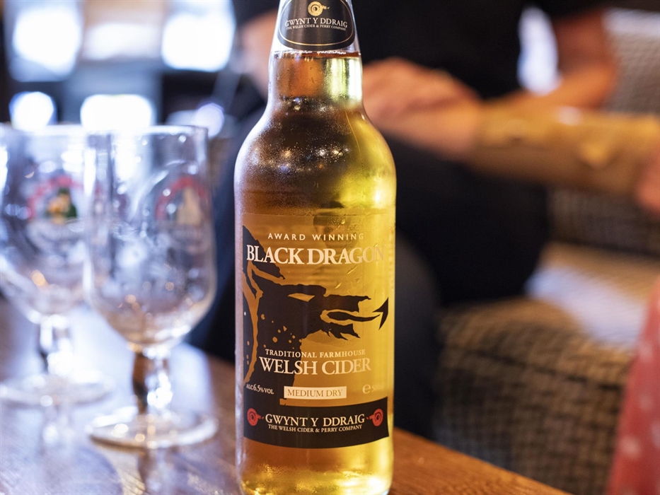 Refreshing Welsh cider