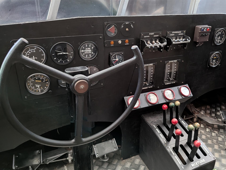 Get a pilot’s eye view from the cockpit of an iconic Sunderland Flying Boat.