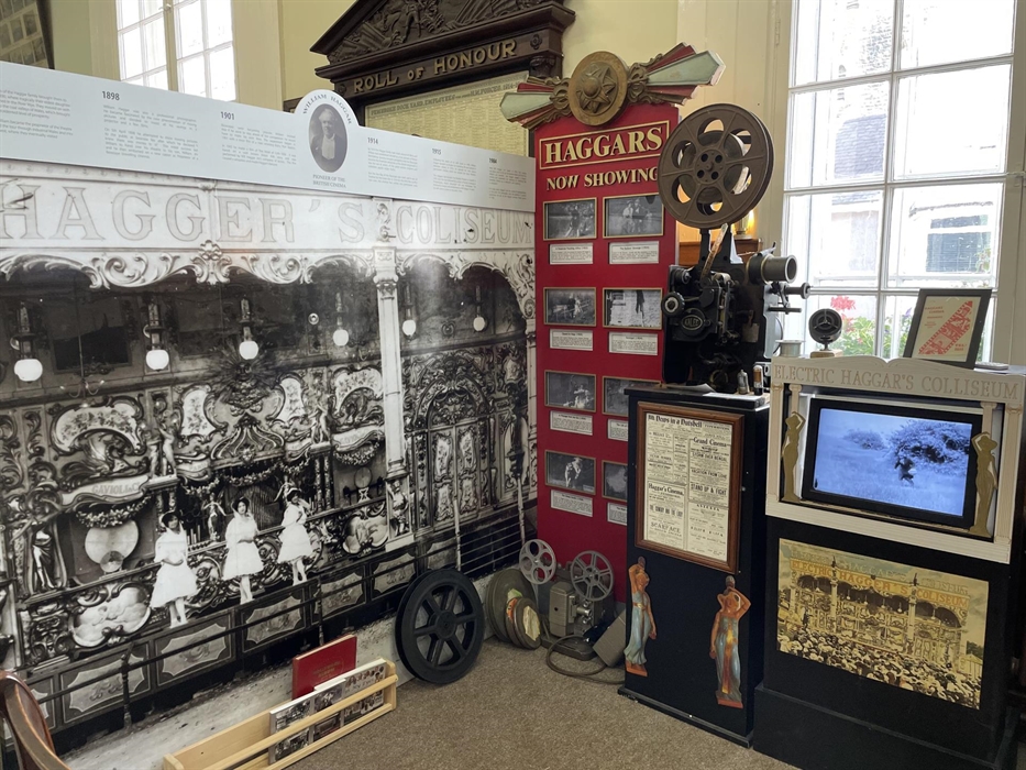 The Haggar collection features the story of William Haggar, Pioneer of the British cinema and an opportunity to view his existing films