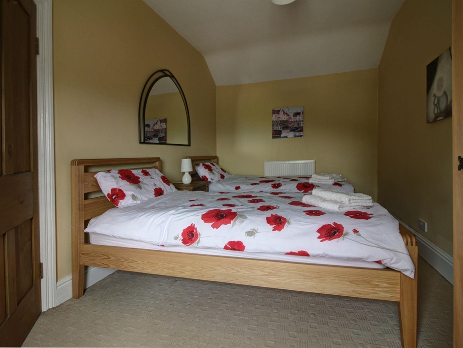 Twin full size single beds. Wardrobe