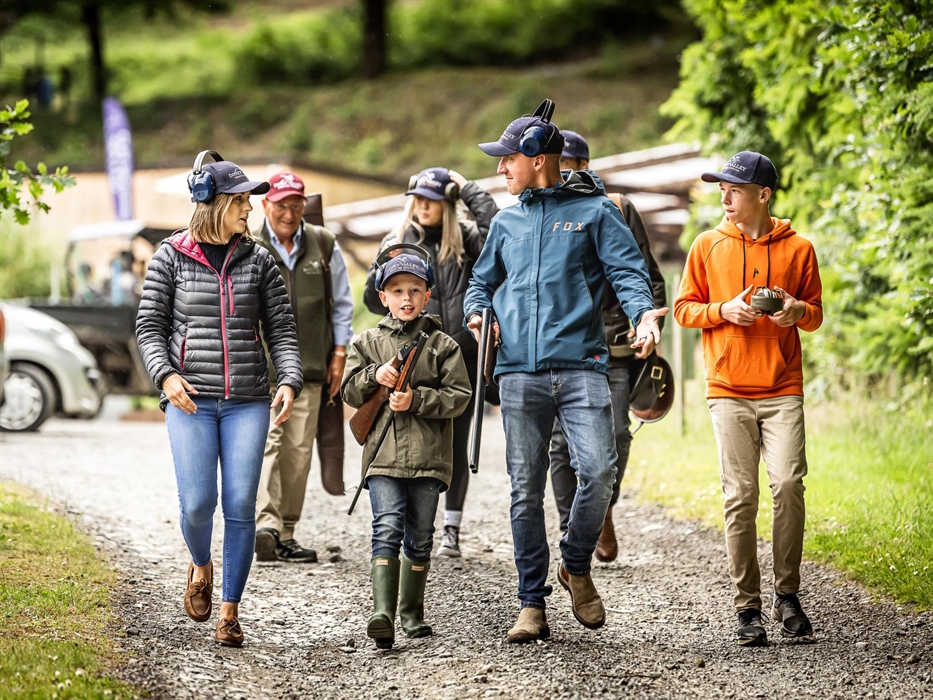 Family Day Out - Clay Pigeon Shooting