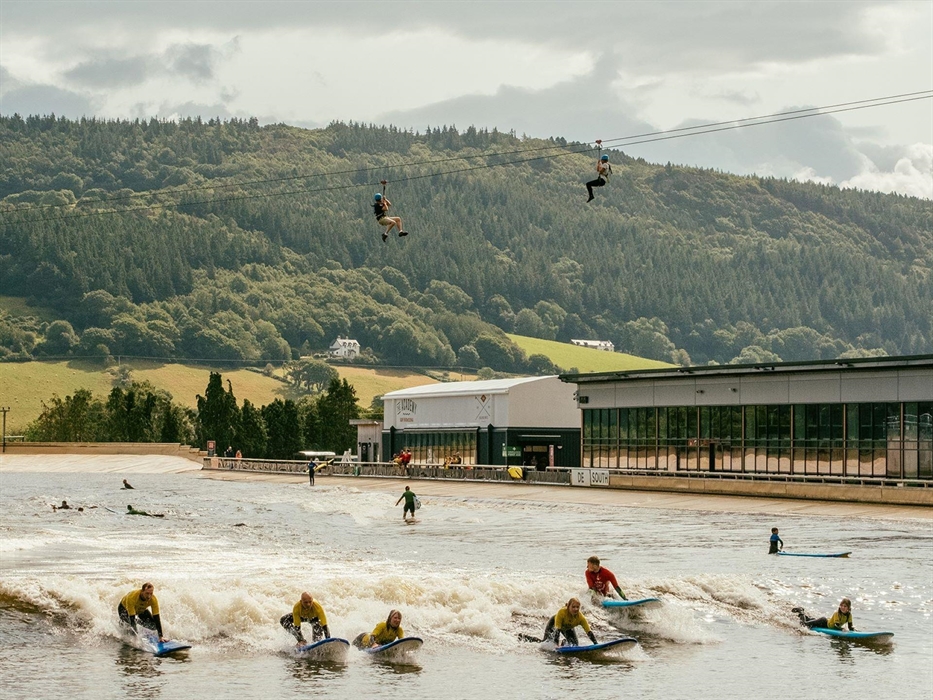 Combine a spa experience with a surfing adventure