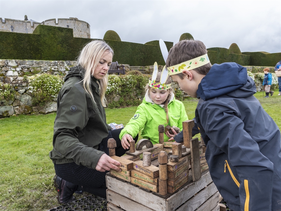 Easter at Chirk Castle.