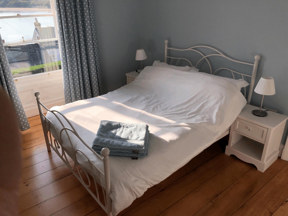 Double Bedroom with Sea views to front