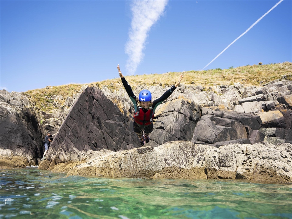 credited to @mothergoosefilms @visitwales @walescoastpath