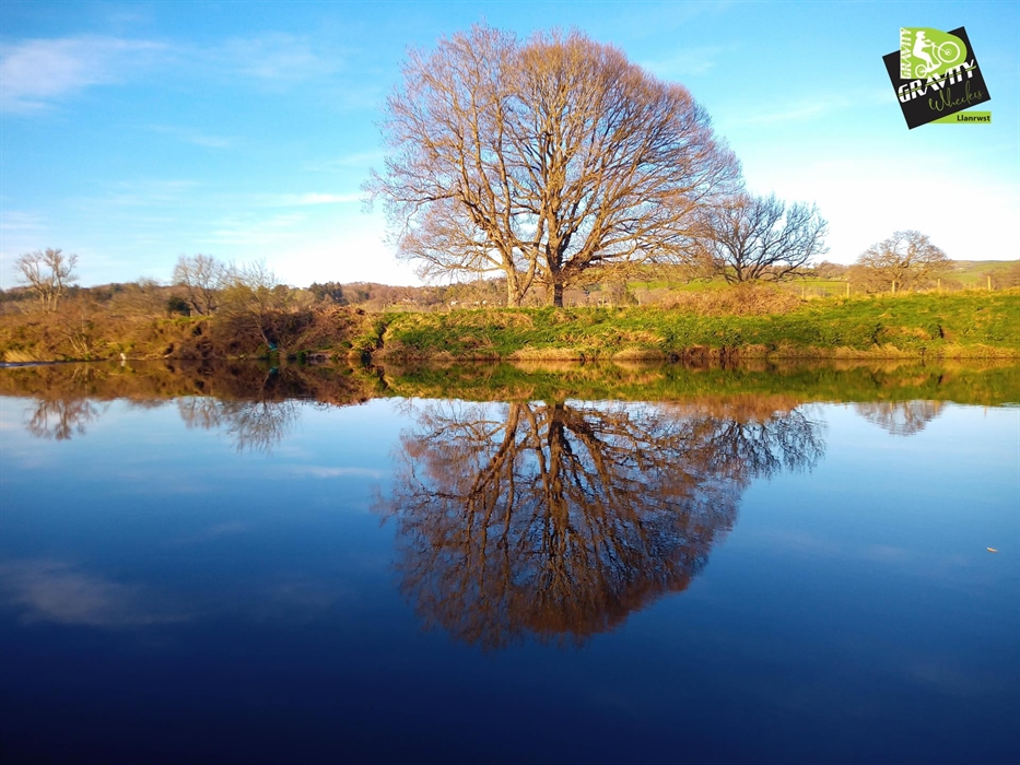 River Conwy View near Gowers Bridge