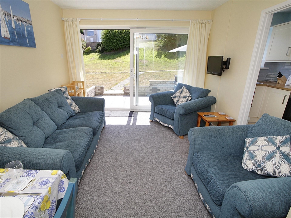 Number 6 - Lounge - looking out to the patio.