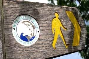 The Wye Valley Walk continues this way