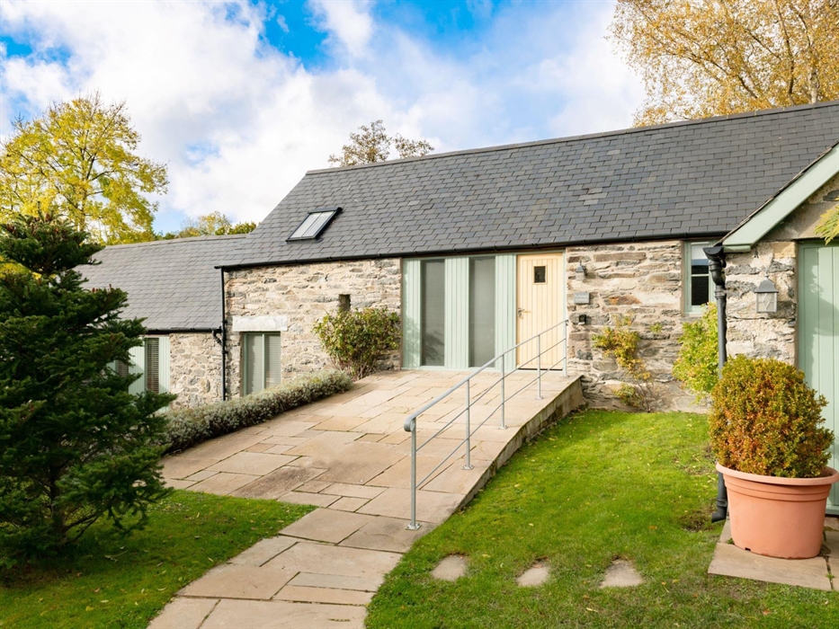 An old farm building that's been restored into a 5* holiday cottage