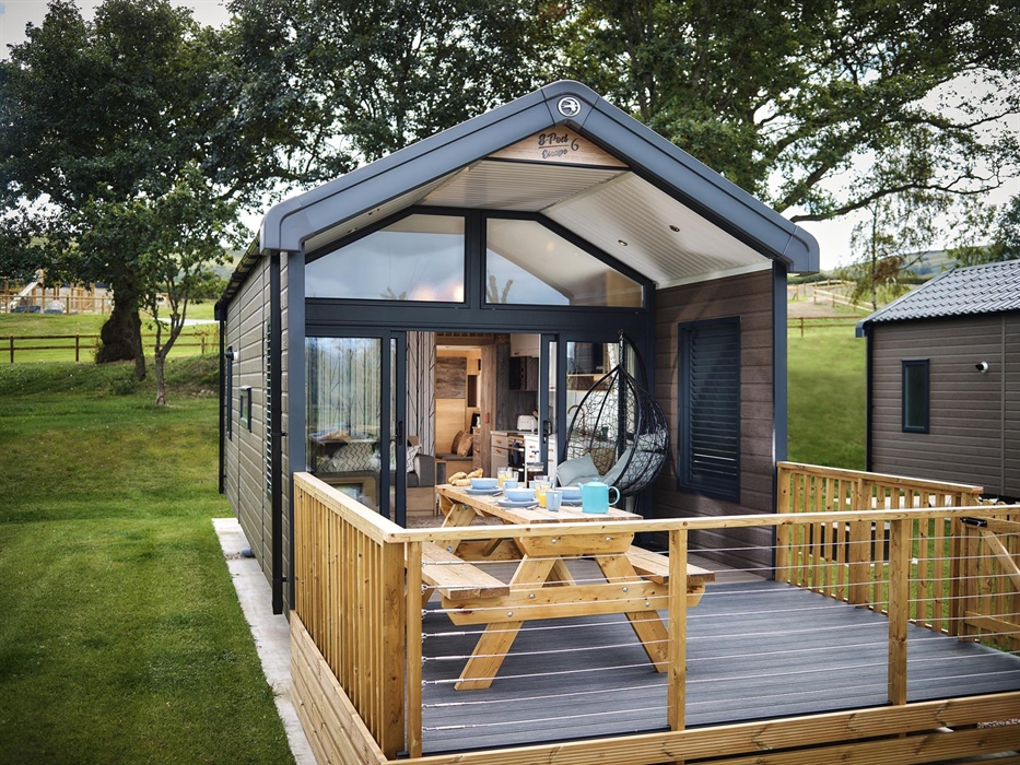 Hillside Cabin at Love2Stay Mid Wales
