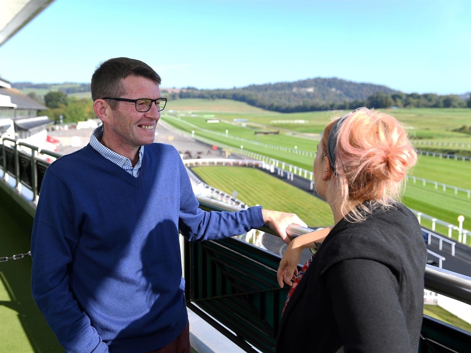 View from the balcony at conferencing facilities
