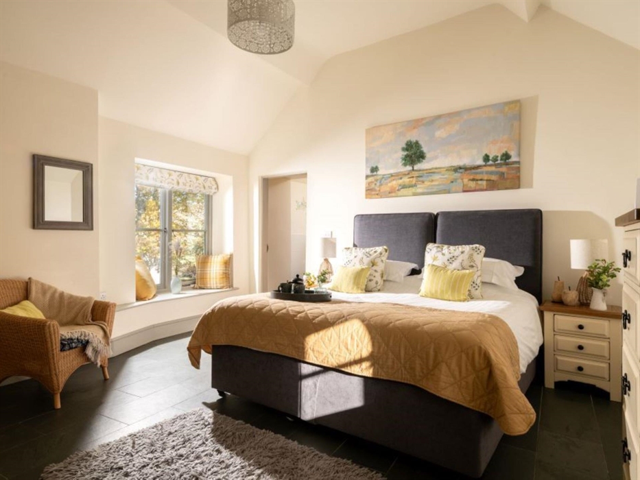 This bedroom has the option to be turned into a twin room