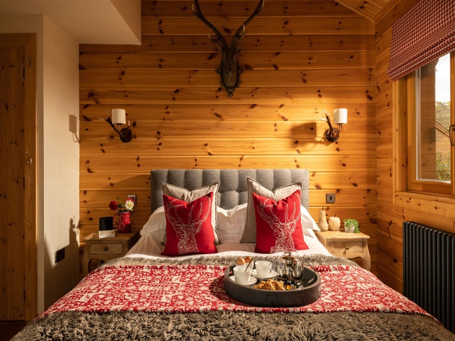 Internal wood cladding making hyggelig warm and cosy
