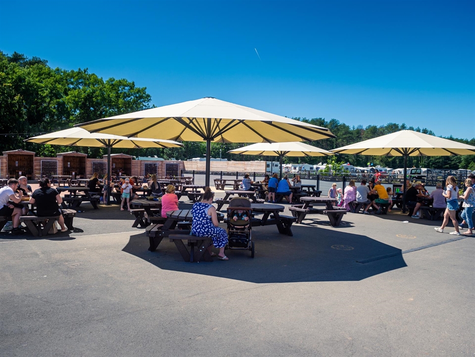 Relax and refuel at Pembrey Country Park