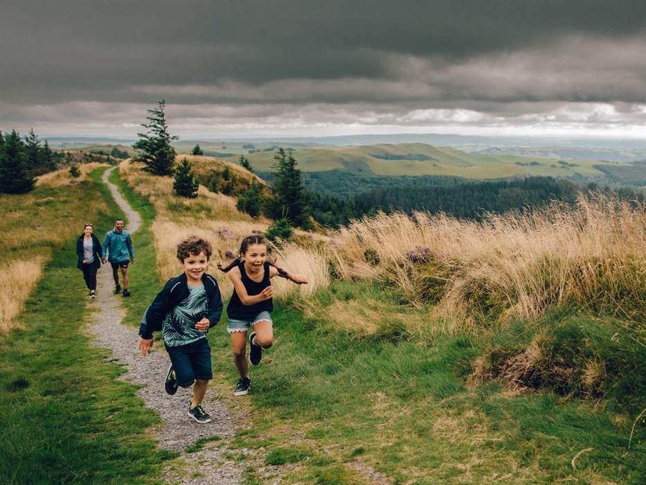 Walking trails with views