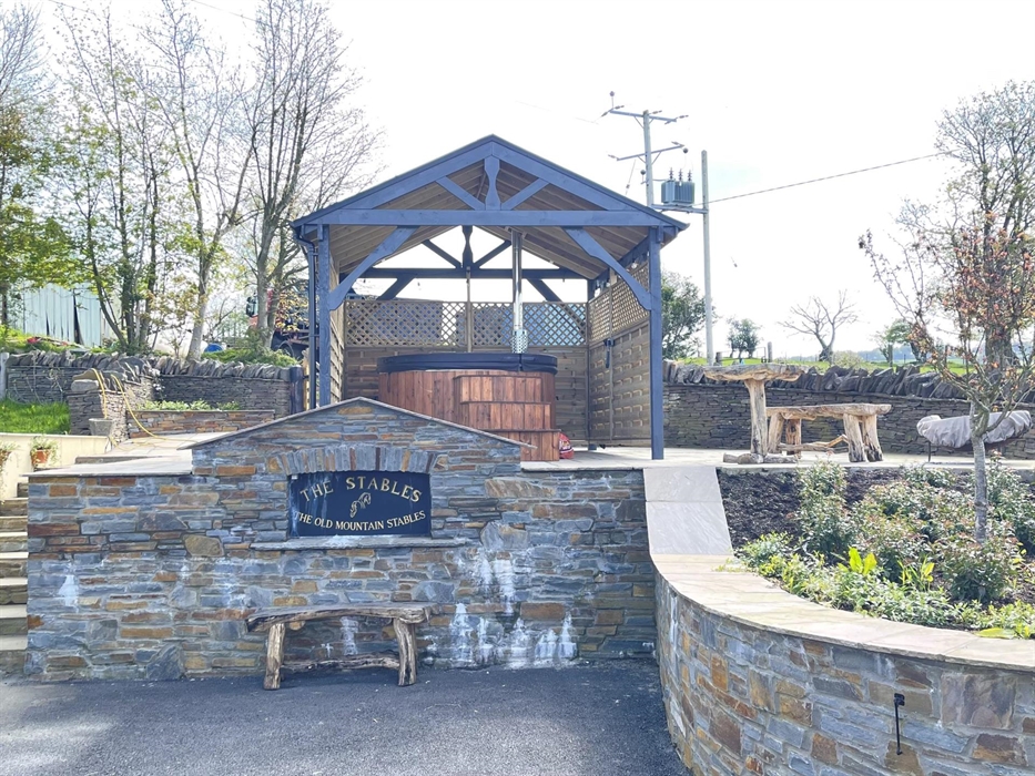 Enhance your stay with a wood fired hot tub.