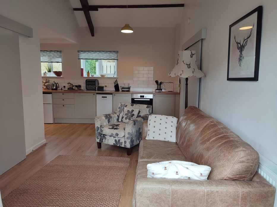 Sitting room & Kitchen