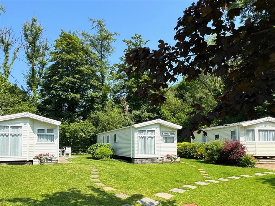 Double glazed & centrally heated caravans available