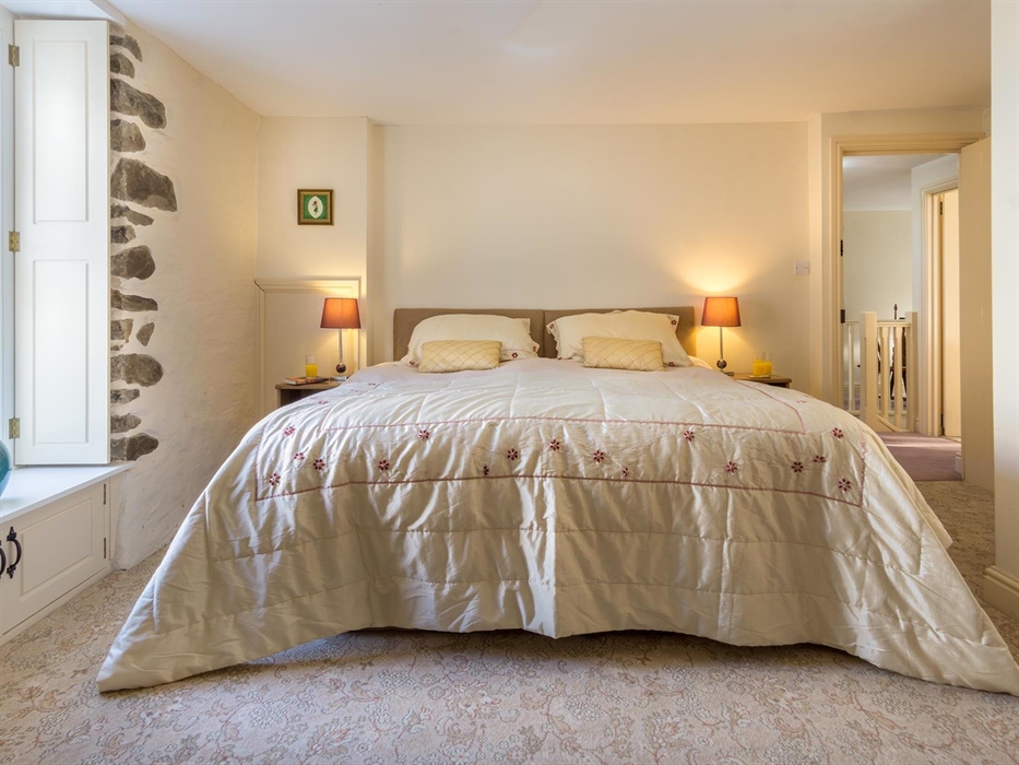 Bedroom 2 super king bed and en-suite bathroom