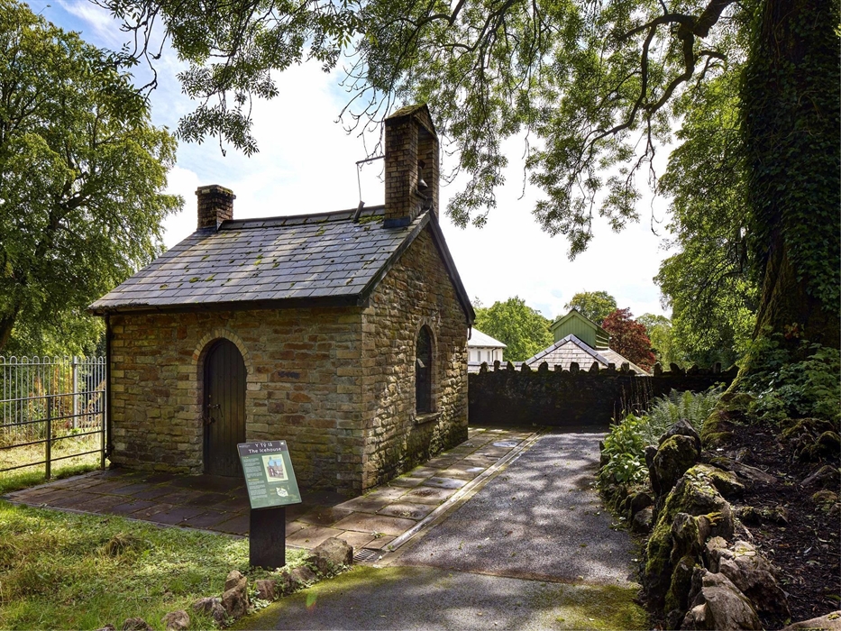 The Ice House has been refurbished and is one of the remaining few in the UK.