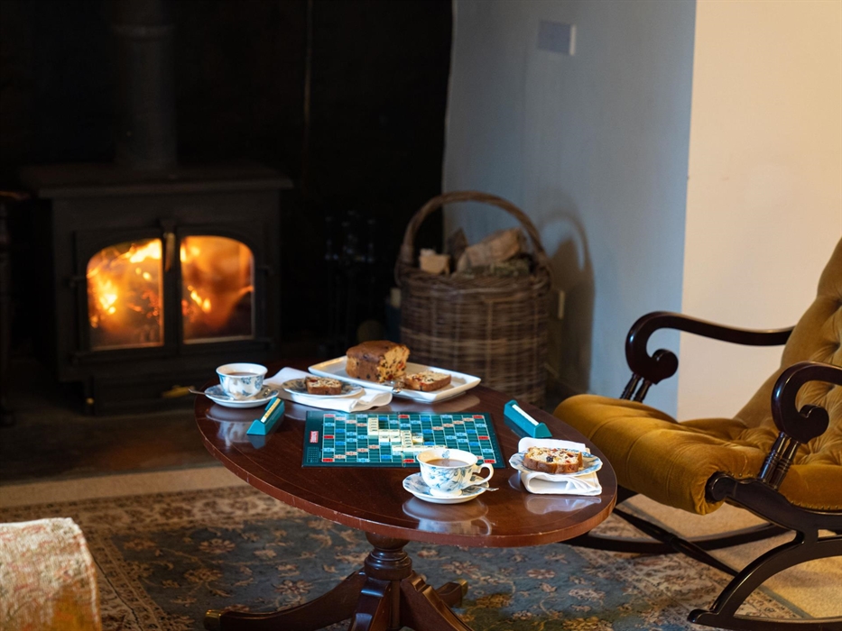 Light a warming fire after a long country walk