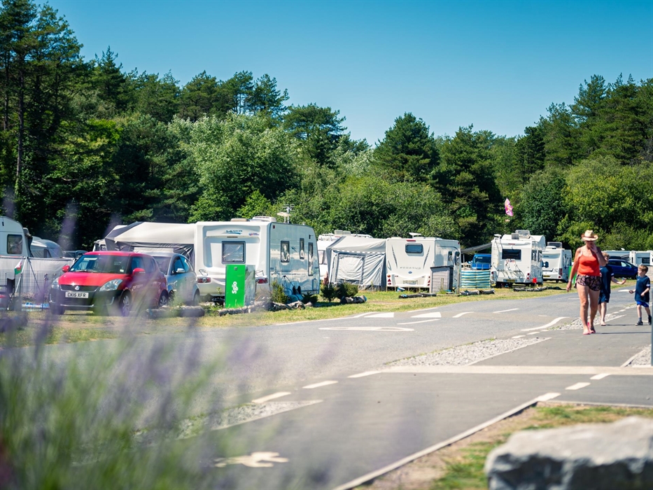 Family Camping in Pembrey Country Park