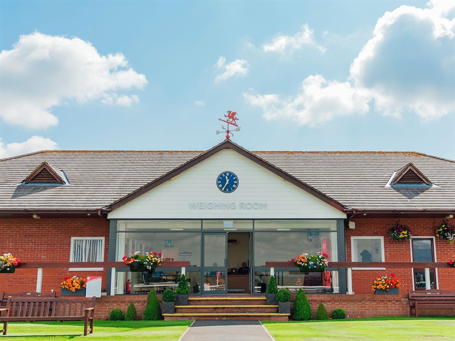 The Weighing Room at Bangor-on-Dee