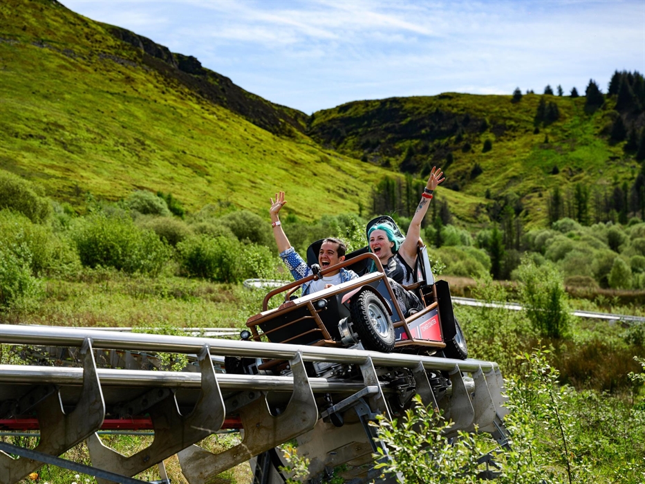 Europe's first two-seated coaster of its kind
