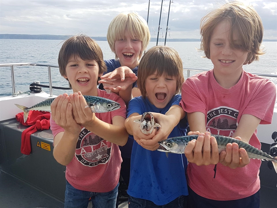 Great mackerel catch on an Epic Fishing Trip