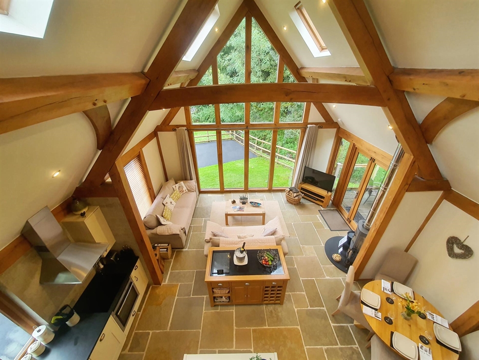 Open plan living space