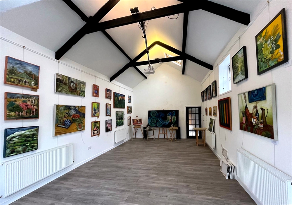 One of the galleries you will see on the Llandeilo Arts Trail
