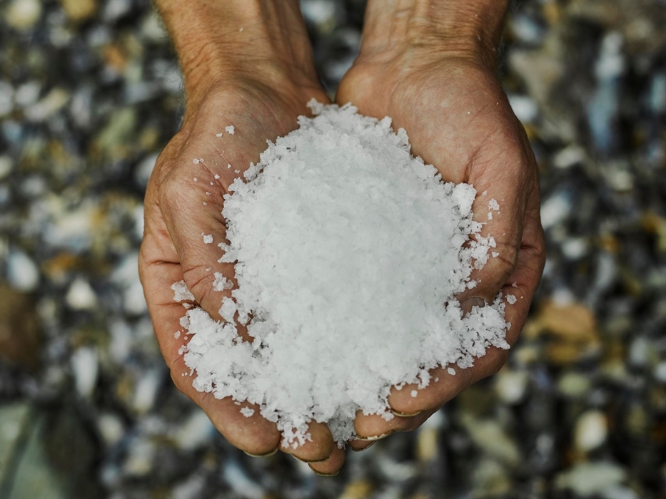 Hand harvested Pure Sea Salt