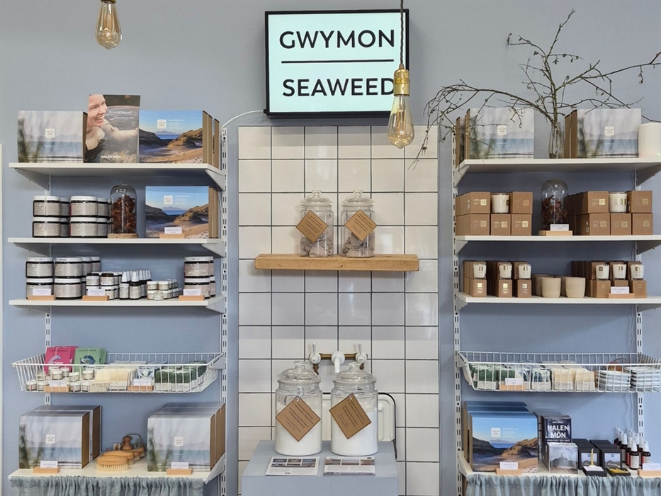 Halen Môn's gift shop and skincare range