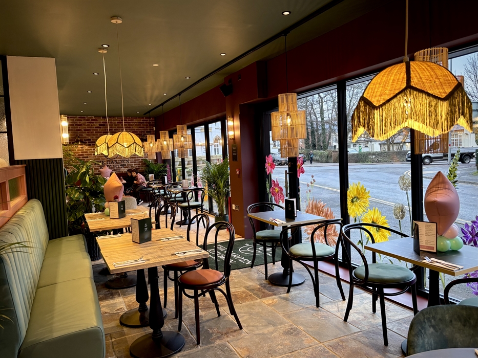Interior Pugh's Garden Kitchen Abergavenny